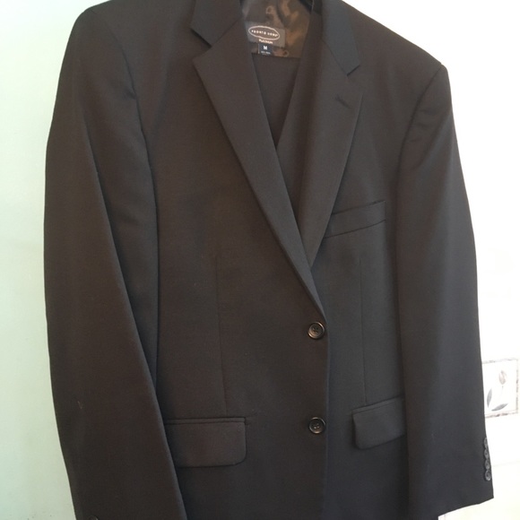 Men’s Italian Black Wool Suit - Pronto Uomo - Picture 3 of 3